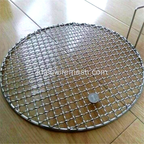 Panggangan Barbekyu Bulat Galvanis Wire Mesh Singpore